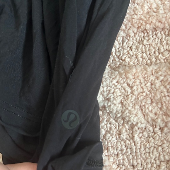 Lululemon Modal-Silk Blend V-Neck Long-Sleeve Shirt - Picture 2 of 3